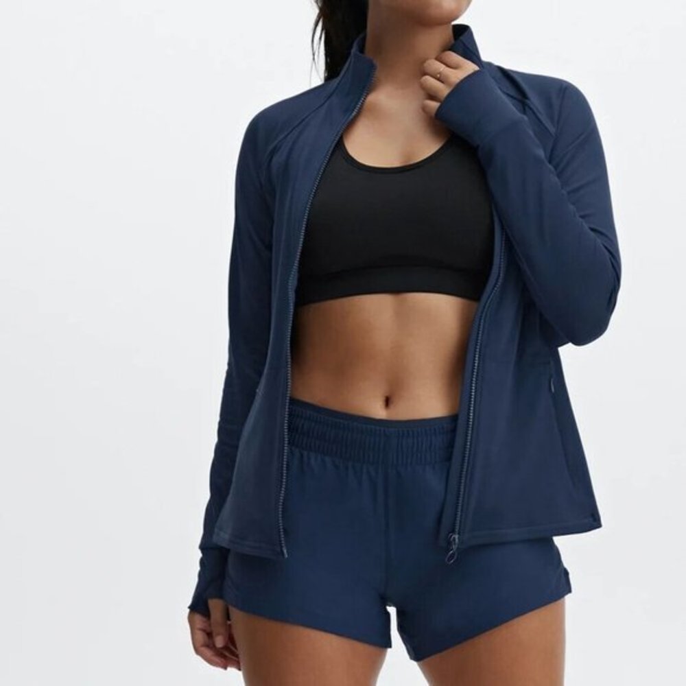 Fabletics Trinity Performance Jacket - Maroon - image 6